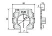 Immagine di Tappo per profilo per carrello GFF-M05