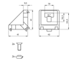 Immagine di Angolare completo 45 x 45 mm