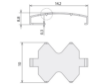 Picture of Leak plate for GF-N/GF-G. Pack 50 pieces