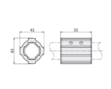 FJ-B29 TAVOLA Immagine di Connettore scorrevole per GF-N/GF-G