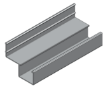 Picture of Aluminum side guide for roller