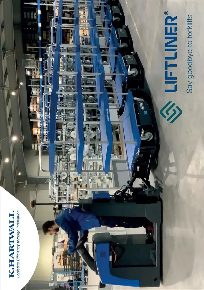 Copertina catalogo LiftLiner