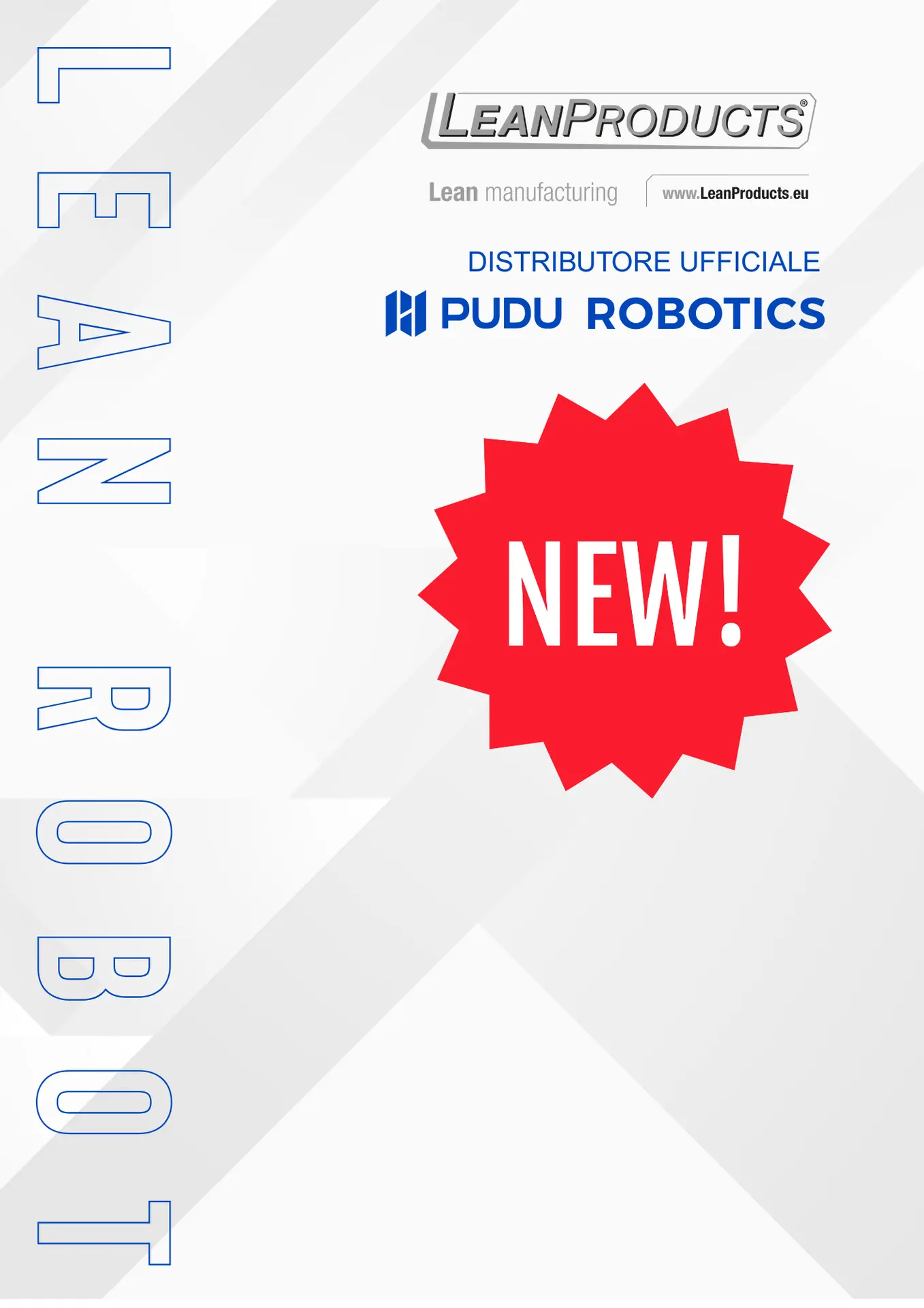Copertina catalogo Lean Robot 2026