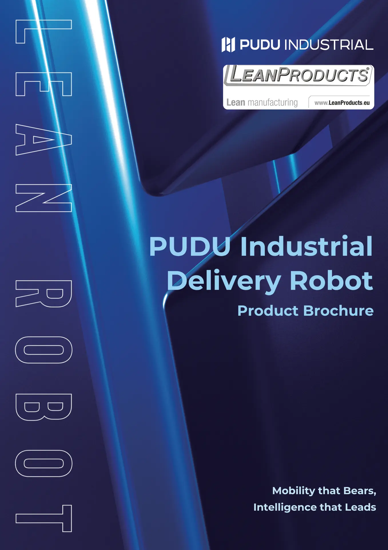 Copertina catalogo Industrial delivery Robot